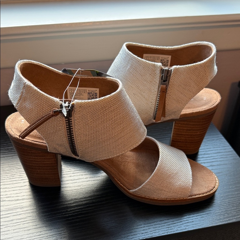 Toms Majorca Cutout Heeled Sandal - Picture 6 of 8